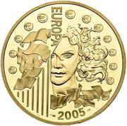 50 Euros Flag of Europe, France, 2005 reverse image