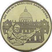 50 Euros St. Peter's Basilica, France, 2006 reverse image