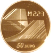 50 Euros Concorde, France, 2009 reverse image
