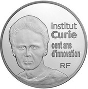 50 Euros Institut Curie obverse image
