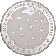 50 Euros Moon landing, France, 2009 reverse image