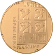 50 Euros Lucky Luke obverse image