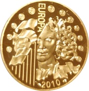 50 Euros Cluny Abbey, France, 2010 reverse image
