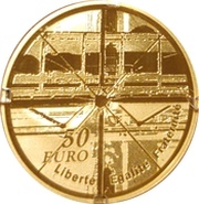 50 Euros Georges Pompidou Center, France, 2010 reverse image