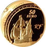 50 Euros Jacques Cartier obverse image