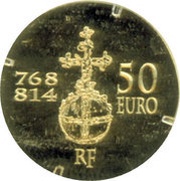 50 Euros Charlemagne obverse image