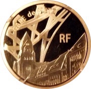 50 Euros Metz Railway Station ; gold obverse image