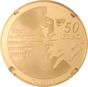 50 Euros The Stranger, France, 2011 reverse image
