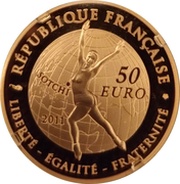 50 Euros Figure Skating obverse image