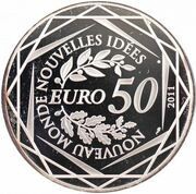 50 Euros G20, France, 2011 reverse image