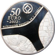 50 Euros Abou Simbel, France, 2012 reverse image