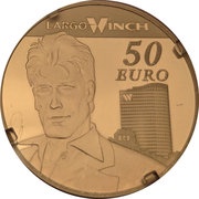 50 Euros Largo Winch obverse image