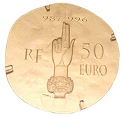 50 Euros Hugues Capet obverse image