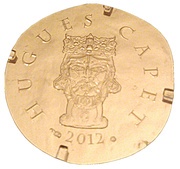 50 Euros Hugues Capet, France, 2012 reverse image