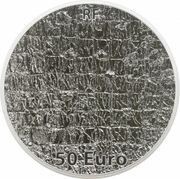 50 Euros Yves Klein obverse image