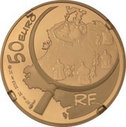 50 Euros Asterix obverse image