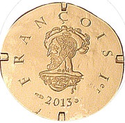 50 Euros François I, France, 2013 reverse image