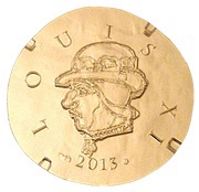 50 Euros Louis XI, France, 2013 reverse image