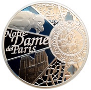 50 Euros Notre-Dame Cathedral obverse image