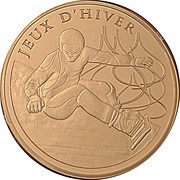 50 Euros Snowboard, France, 2013 reverse image