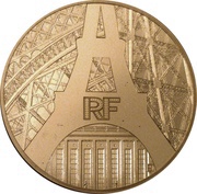 50 Euros Eiffel Tower/Palais de Chaillot obverse image