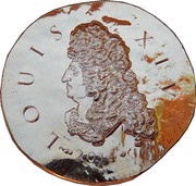 50 Euros Louis XIV, France, 2014 reverse image
