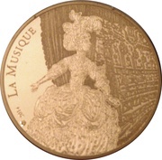50 Euros Jean-Philippe Rameau, France, 2014 reverse image