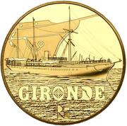 50 Euros Gironde, gold obverse image