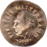 50 Euros François Mitterrand, France, 2015 reverse image