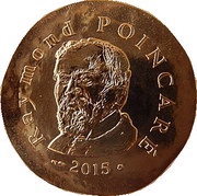 50 Euros Raymond Poincaré, France, 2015 reverse image