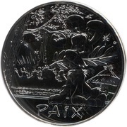 50 Euros Astérix et la Paix 1, France, 2015 reverse image