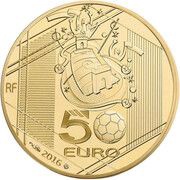 50 Euros Euro UEFA 2016 obverse image