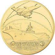 50 Euros Le Charles de Gaulle obverse image