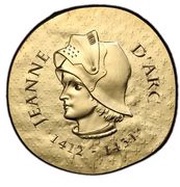 50 Euros Joan of Arc, France, 2016 reverse image