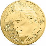 50 Euros Jean Gabin obverse image