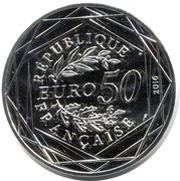 50 Euros Petit Prince oiseaux obverse image