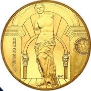 50 Euros Venus de Milo, France, 2017 reverse image