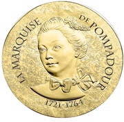50 Euros Marquise de Pompadour, France, 2017 reverse image