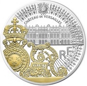 50 Euros The Gates of the Château De Versailles obverse image