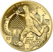 50 Euros FIFA World Cup obverse image