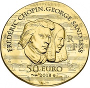 50 Euros George Sand obverse image
