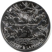 50 Euros Mickey Le bal du 14 juillet, France, 2018 reverse image