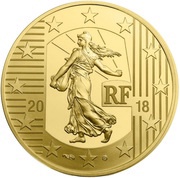 50 Euros Ecu de 6 Livres obverse image