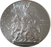 50 Euros - Coin of History La Marseillaise, France, 2019 reverse image