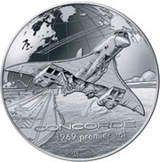 50 Euros Concorde, France, 2019 reverse image
