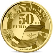 50 Euros D-Day obverse image