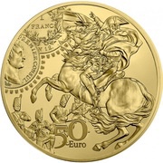50 Euros Franc Germinal, France, 2019 reverse image