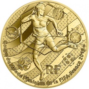 50 Euros FIFA Women World Cup: Americas obverse image