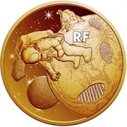 50 Euros First Step on the Moon obverse image