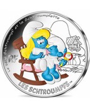 50 Euros The baby Smurf, France, 2020 reverse image